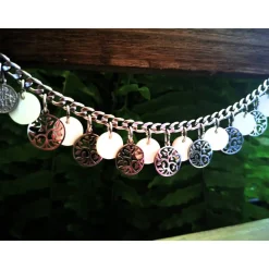 Charivari aus Edelstahl, Dirnd- Schmuck,Trachten, Hochzeit, Lebensbaum