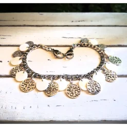 Charivari aus Edelstahl, Dirnd- Schmuck,Trachten, Hochzeit, Lebensbaum