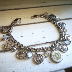 Charivari aus Edelstahl, Dirnd- Schmuck,Trachten, Hochzeit, Krone