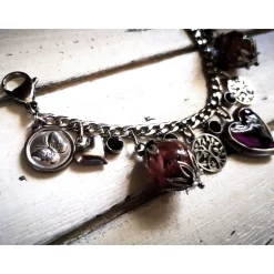 Charivari aus Edelstahl, Dirnd- Schmuck,Trachten, Medaillon