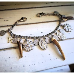 Charivari aus Edelstahl, Dirnd- Schmuck,,Trachten, Hochzeit,