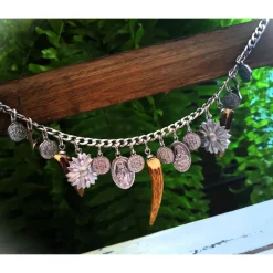 Charivari aus Edelstahl, Dirnd- Schmuck,,Trachten, Hochzeit,