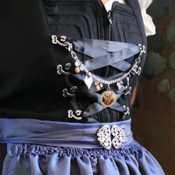 Charivari aus Edelstahl, Dirnd- Schmuck,Trachten, Hirsch