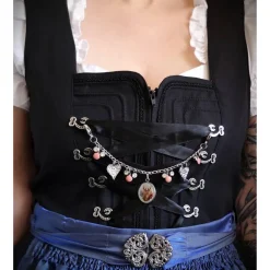 Charivari aus Edelstahl, Dirnd- Schmuck,Trachten, Hirsch