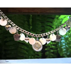 Charivari aus Edelstahl, Dirnd- Schmuck,Trachten, Hochzeit, Herzkönigin