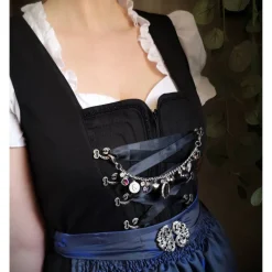 Charivari aus Edelstahl, Dirnd- Schmuck,Trachten, Löwe, Strass