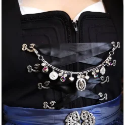 Charivari aus Edelstahl, Dirnd- Schmuck,Trachten, Löwe, Strass