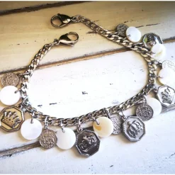 Charivari aus Edelstahl, Dirnd- Schmuck,Trachten, Hochzeit, Krone