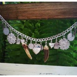 Charivari aus Edelstahl, Dirnd- Schmuck,,Trachten, Hochzeit,