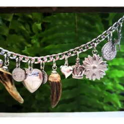 Charivari aus Edelstahl, Dirnd- Schmuck,,Trachten, Hochzeit,