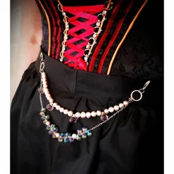 Charivari Kette fürs Dirndl,  Dirnd- Schmuck, Accessoire, Fest ,Trachten, Hochzeit