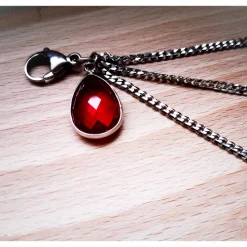 Charivari Kette fürs Dirndl,  Dirnd- Schmuck, Accessoire, Fest ,Trachten, Hochzeit, Quaste rosa