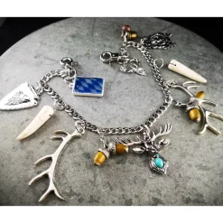 Charivari, Trachtenschmuck, 1reihig, Fonse