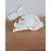 Charmanter Holz-Osterhase im Vintage-Stil