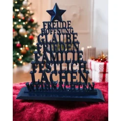 Christbaum der Werte – 3D-gedruckte Weihnachtsdeko mit Botschaft | PLA