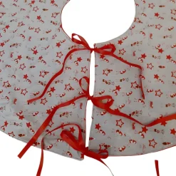 Christbaumdecke genäht, Weihnachtsbaumdecke rund XL