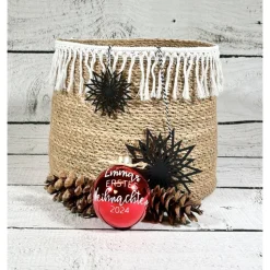 Christbaumkugel | Babys erstes Weihnachten | First Christmas | Weihnachtskugel 8 cm personalisiert | Geschenk