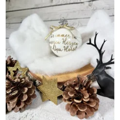 Christbaumkugel | Mama Papa Oma Opa | für immer in unseren Herzen | Andenken Erinnerung Verstorbene | Weihnachtskugel 8