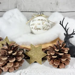 Christbaumkugel | Mama Papa Oma Opa | für immer in unseren Herzen | Andenken Erinnerung Verstorbene | Weihnachtskugel 8