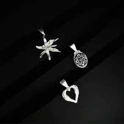 Collier,Kropfband, Dirndlkette, Edelstahl, Auswahl