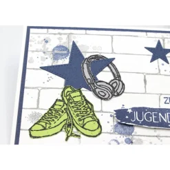 Coole Glückwunschkarte zur Jugendweihe, Jugendweihe-Karte für Jungen