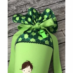 coole Schultüte Fußball in grün Fußball-Junge