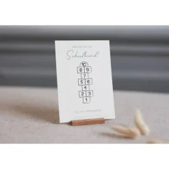 Countdown Schule | 10 Wochen bis zur Einschulung | Karte zum Ausmalen | Tischdekoration | Bald Schulkind | Schulstart