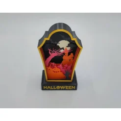 3D Druck | Halloween | Schatten Box Grabstein | Dekoration | Ornamente | Wanddekoration | Hallowenn Dekoration