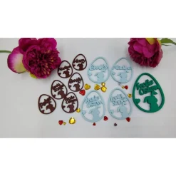 3D Druck | Ostereier | Ostern |Geschenk | Accessoire | Name personalisierbar | Ostereier Aufhängbar