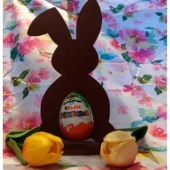 3D Druck | Osterhasen | Hasen Silhouette | Namen personalisierbar | Überraschungs Ei Halter | Hasen Silhouette | Namen p