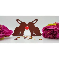 3D Druck | Osterhasen | Love | Accessoire | Hasen Love | Valentinstag | Hasen Paar | Herzen