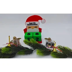 3D Druck | Weihnachtsmann | Countdown Kalender | Tage bis Weihnachten | Days until Christmas | Weihnachtszahlen | Weihna