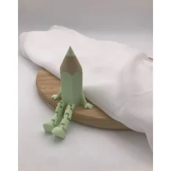 3D Druck Deko Stift mit Wackelbeinen – Schulkind Einschulung – Verschiedene Farben