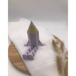 3D Druck Deko Stift mit Wackelbeinen – Schulkind Einschulung – Verschiedene Farben
