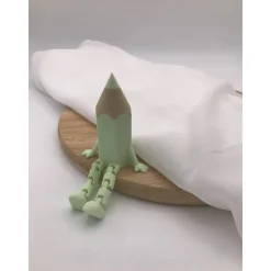 3D Druck Deko Stift mit Wackelbeinen – Schulkind Einschulung – Verschiedene Farben