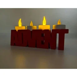 3D Druck LED Advent Schriftzug