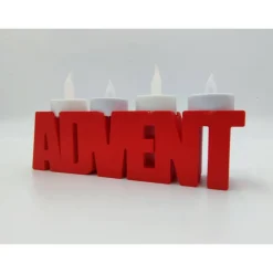 3D Druck LED Advent Schriftzug