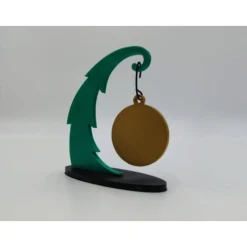 3D Gedruckter Gebogener Weihnachtsbaum mit Kugel | Viele Farben | Advent | Weihnachten | Tanne | Weihnachtskugel | Adven