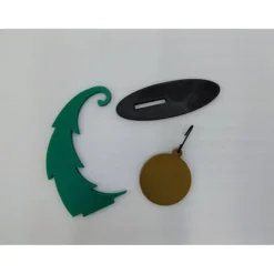 3D Gedruckter Gebogener Weihnachtsbaum mit Kugel | Viele Farben | Advent | Weihnachten | Tanne | Weihnachtskugel | Adven