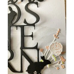 3D Glückwunschkarte zu Ostern Florales Design Blau, bunt Handgefertigt A6 Hochformat Creative Depot