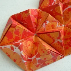 3D Herz // Origami-Herz Objektrahmen