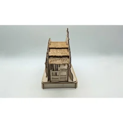 3D Holzkrippe Bausatz aus Balsa-Holz – Lasergeschnittene Weihnachtskrippe DIY zum Selberbauen