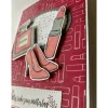 3D Muttertagskarte mit Parfüm,Lippenstift und High Heels, gefertigt in Handarbeit mit Stampin'Up Materialien Unikat