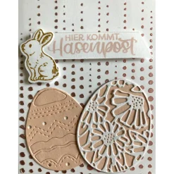 3-D Osterkarte Umschlag 