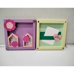 3D Rahmenbox | Shadowbox | aus festem Tonkarton | Geschenkidee | Grußkarte | Karte | Geldgeschenk