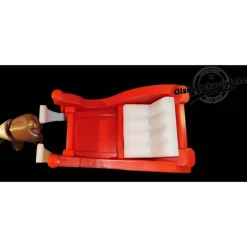 3D Rentierschlitten Tier Weihnachtsfigur