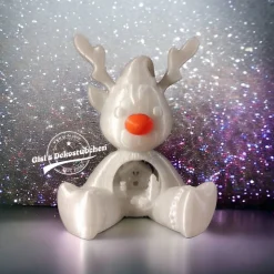 3D Rudolf mit der roten Nase