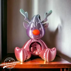 3D Rudolf mit der roten Nase
