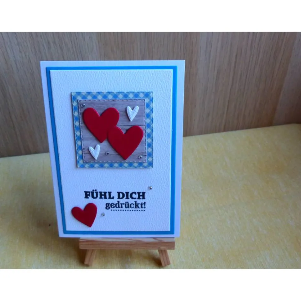 3D Valentinstagkarte,Liebe,Herzen