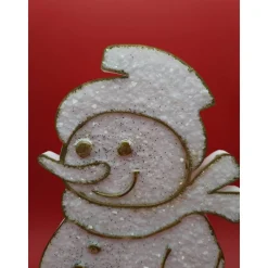 3D Weihnachtsdekoration Schneemann aus Resin Epoxidharz in diversen Varianten handgefertigt